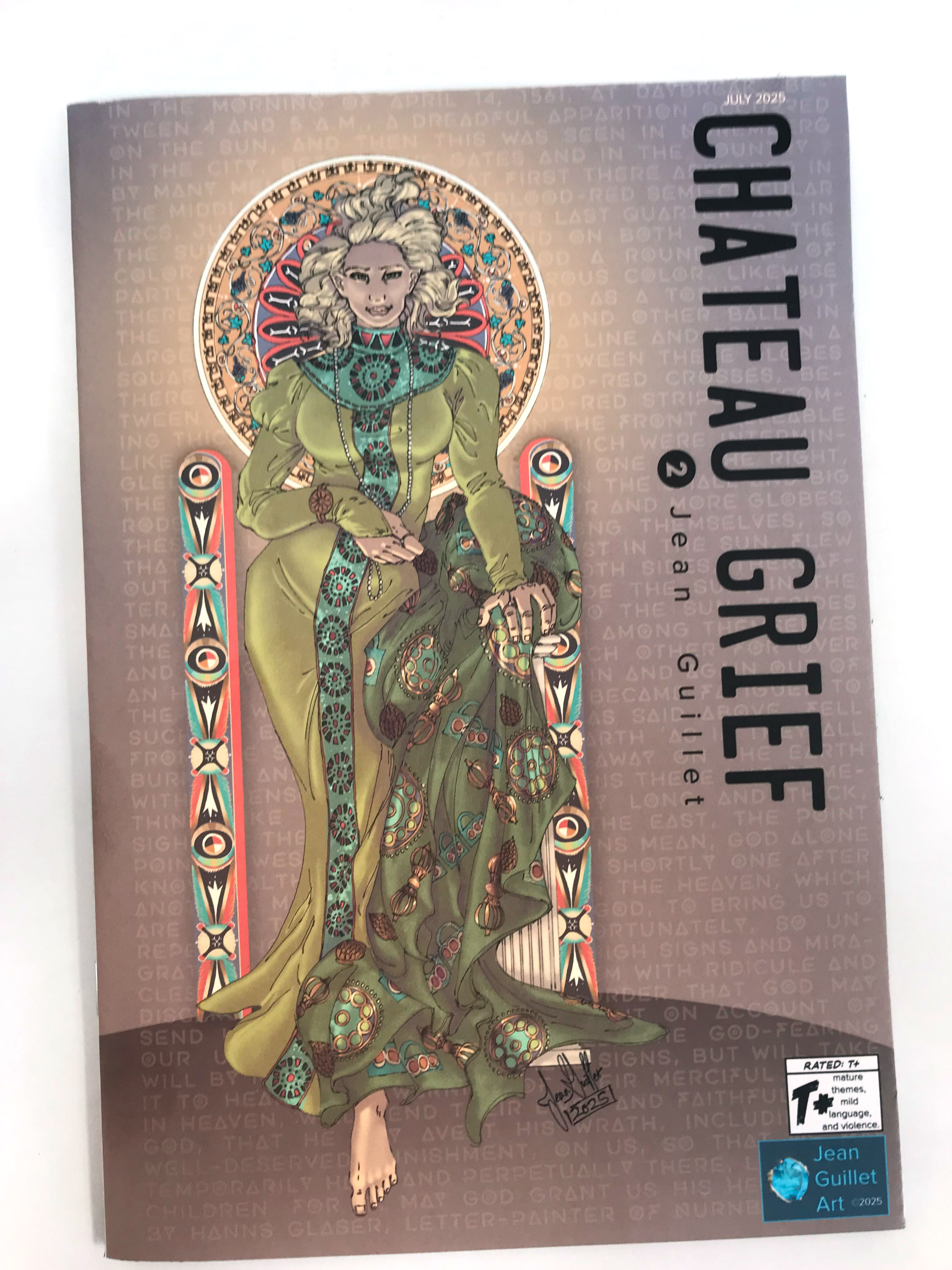 Chateau Grief V1. Issue 2, Cover B